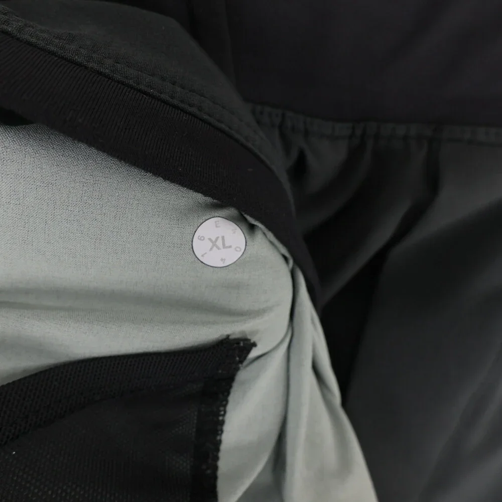 Lululemon Pants Mens XL Gray Black Drawstring Cinch Hem Track Jogger Athletic